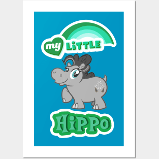 My Little Hippo- Jungle is Magic Posters and Art